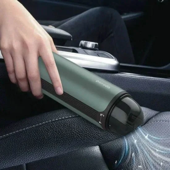 Porodo Portable Vacuum Cleaner For Cars and Small Areas 6000mAh - Green
